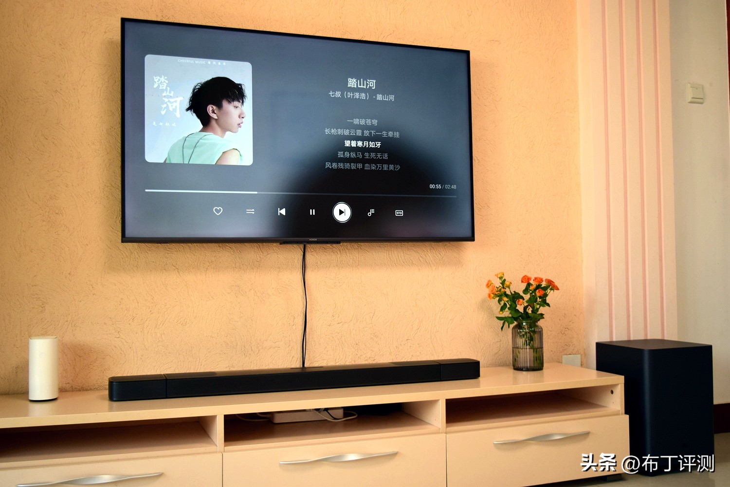 回音壁怎么调试音响效果,如何在家打造一个影院