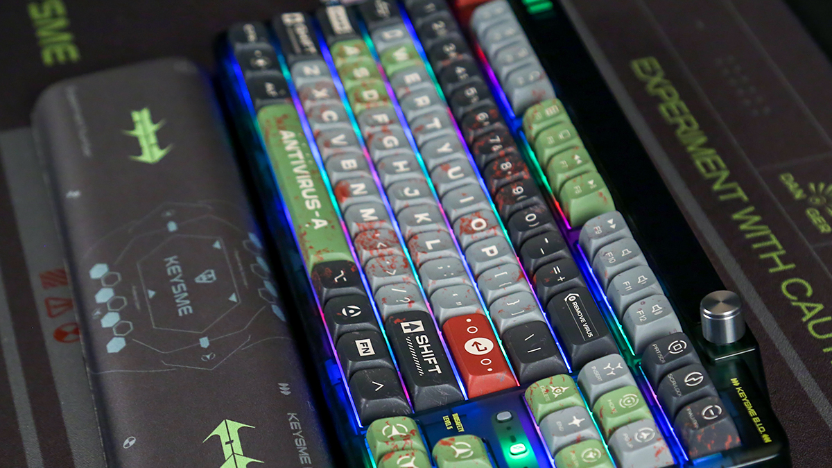 keychronk1机械键盘测评,lunar01键盘