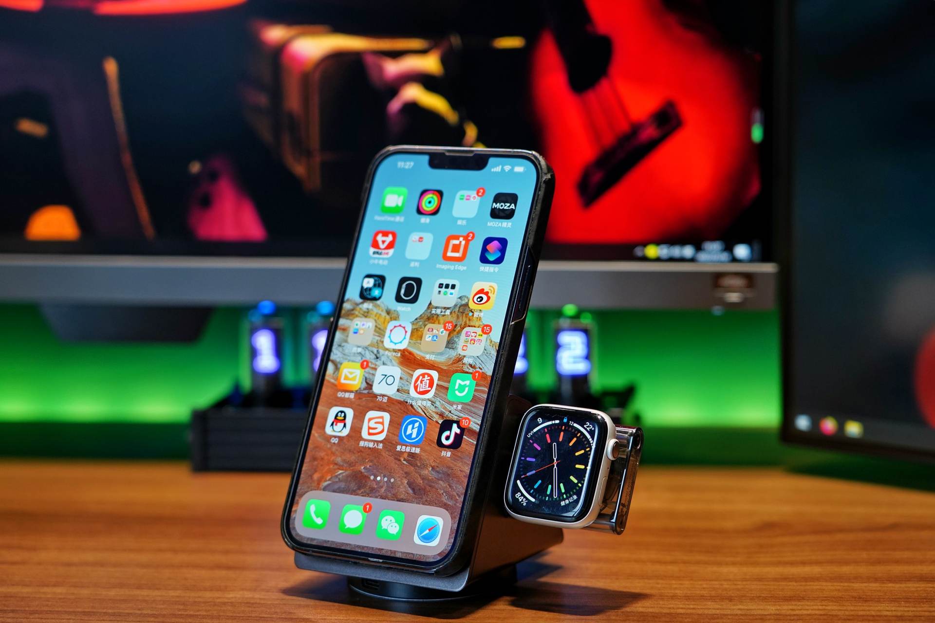 magsafe桌面无线充电支架,magsafe桌面底座