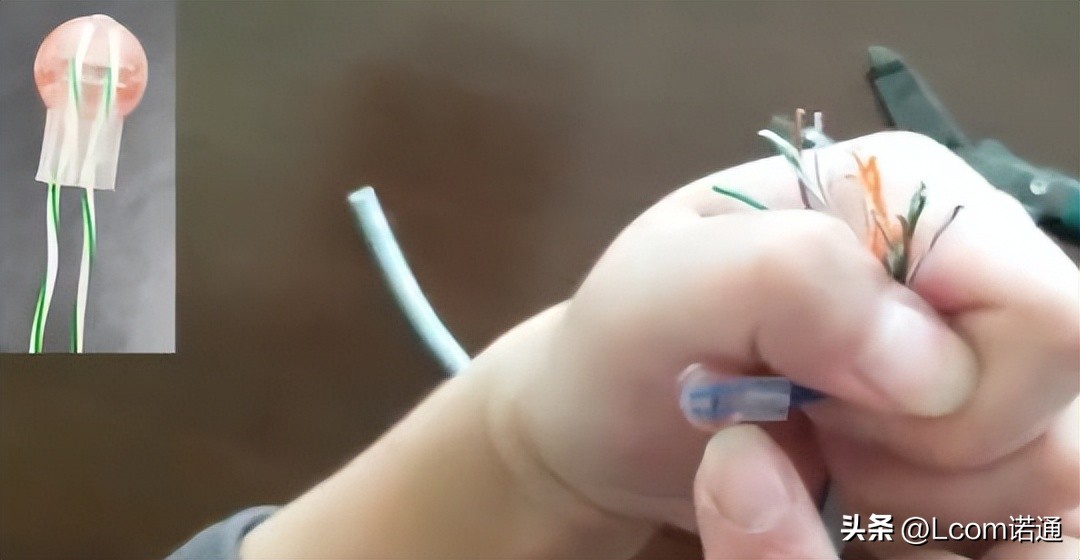 网线接盒子的接法图解,网线的线路怎么安装