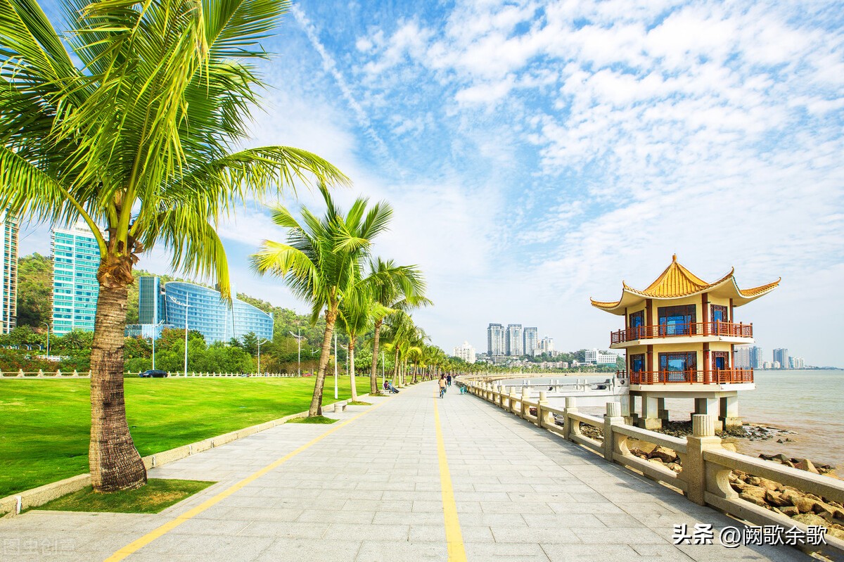 珠海最美的一条风景线,珠海不需要走很多路的景点