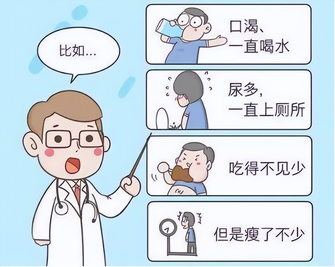 糖尿病患者体重减轻怎么回事,糖尿病患者体重明显增加