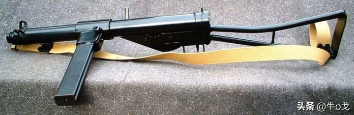 乐高司登冲锋枪,司登冲锋枪结构图