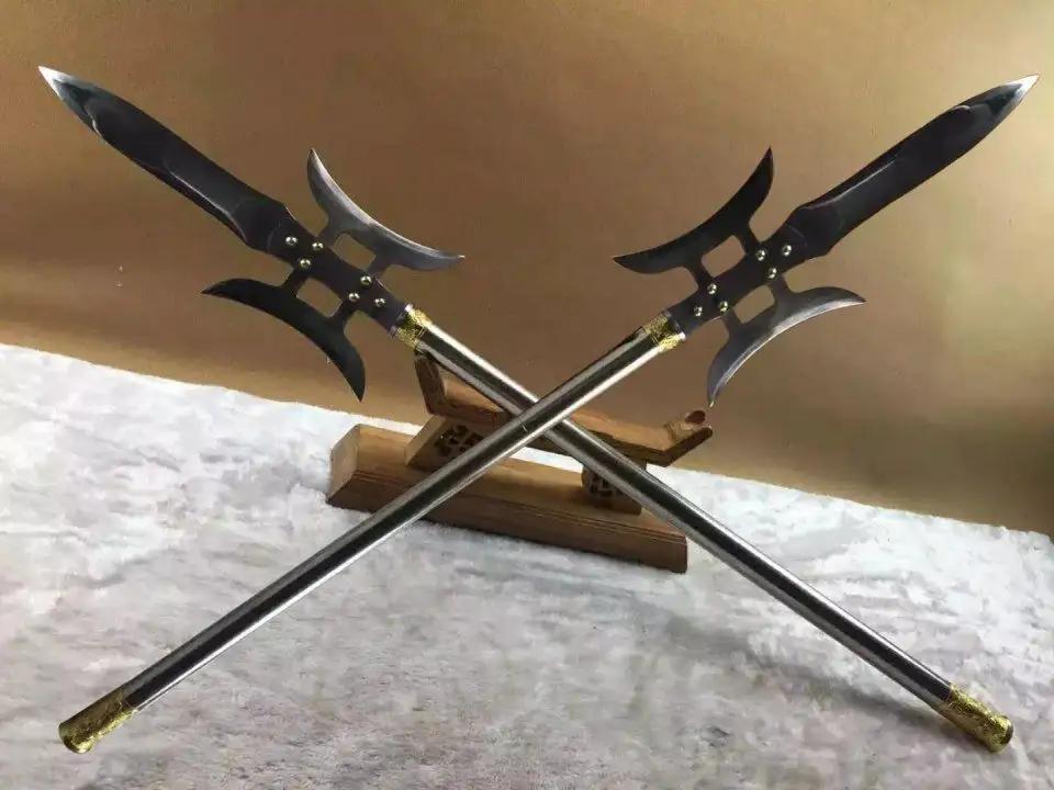 古代冷兵器摆件青龙偃月刀,盘点中国古代十大冷兵器