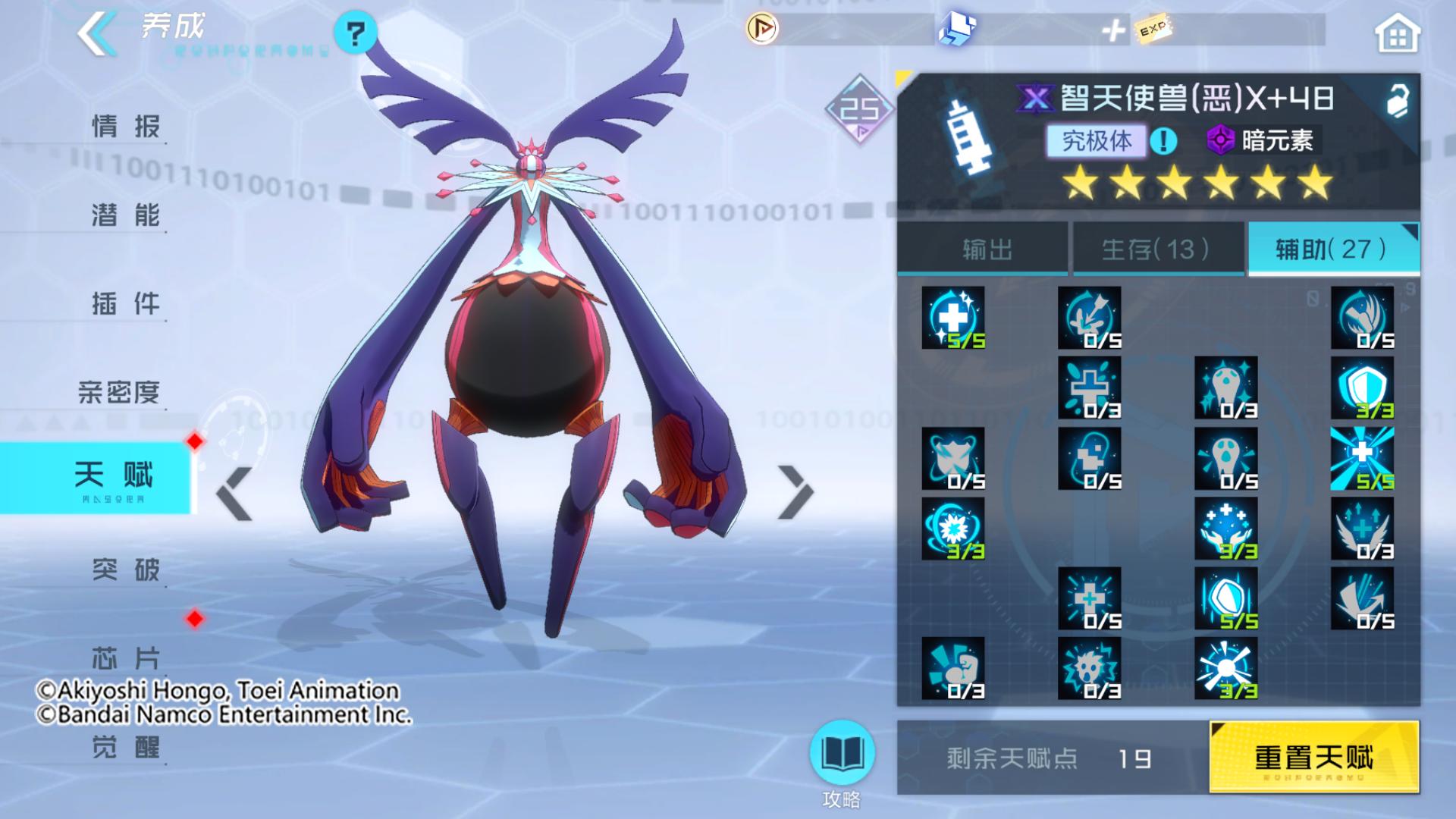 智天使恶x的强度如何,智天使兽恶x天赋