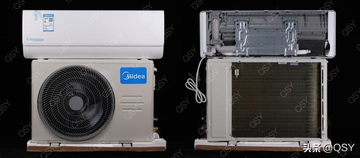 美的空调风酷拆解图,美的柜机kfr51lw风轮拆卸视频