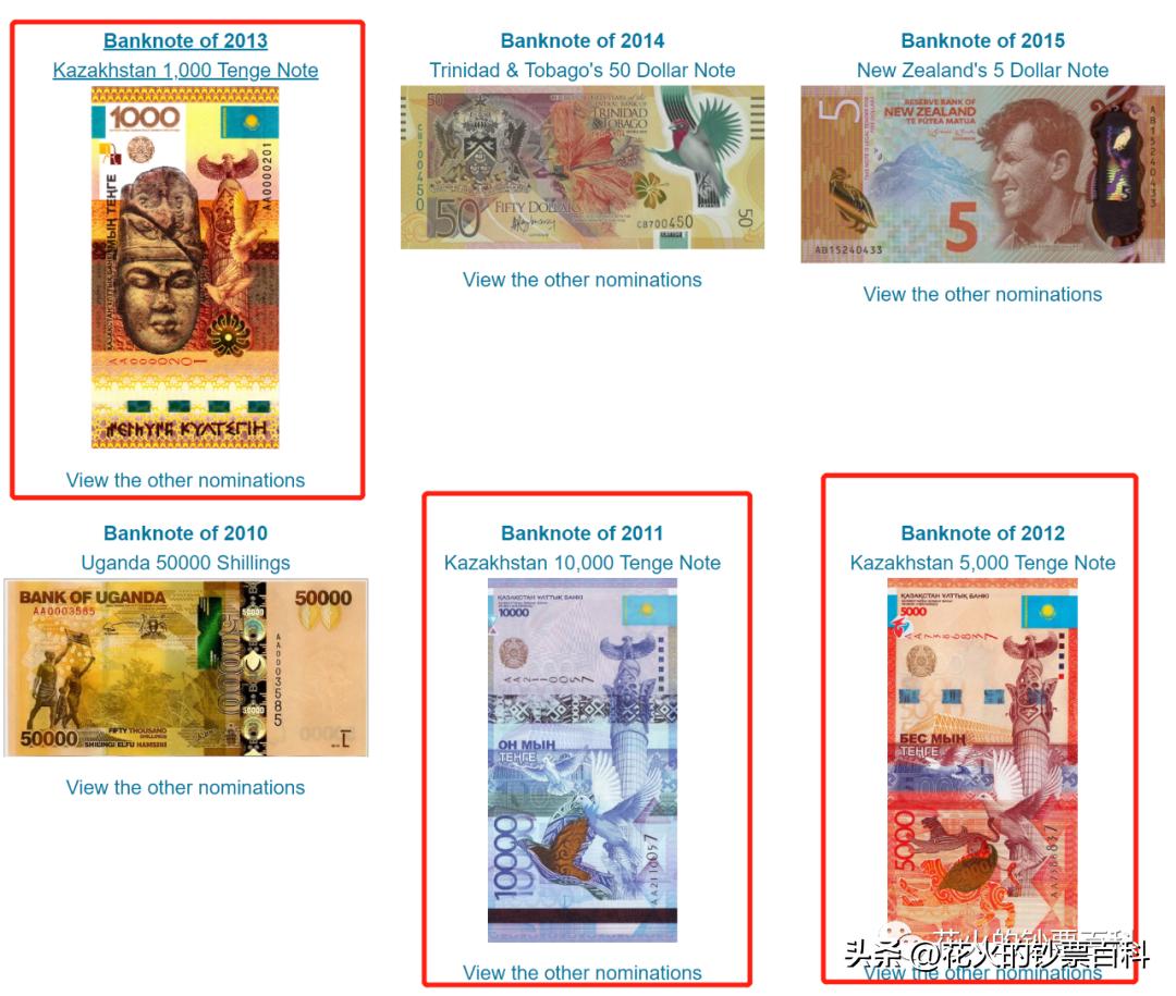 【世界顶级钞票系列】新版哈萨克斯坦20000坚戈