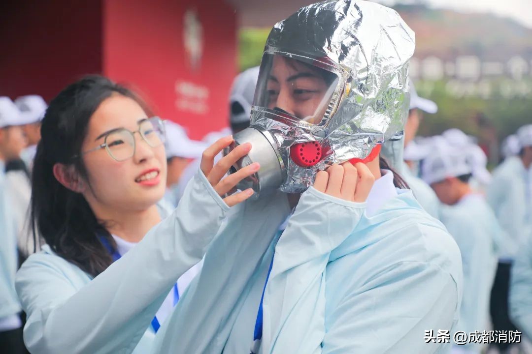 成都大运会志愿者全要素演练,成都大运会安保志愿者