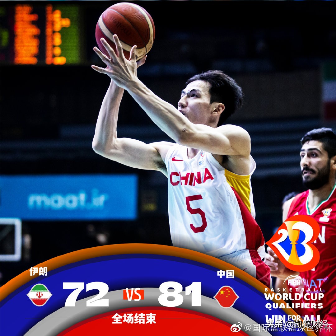 中国男篮惊险战胜伊朗队,中国男篮双杀日本锁定小组第一