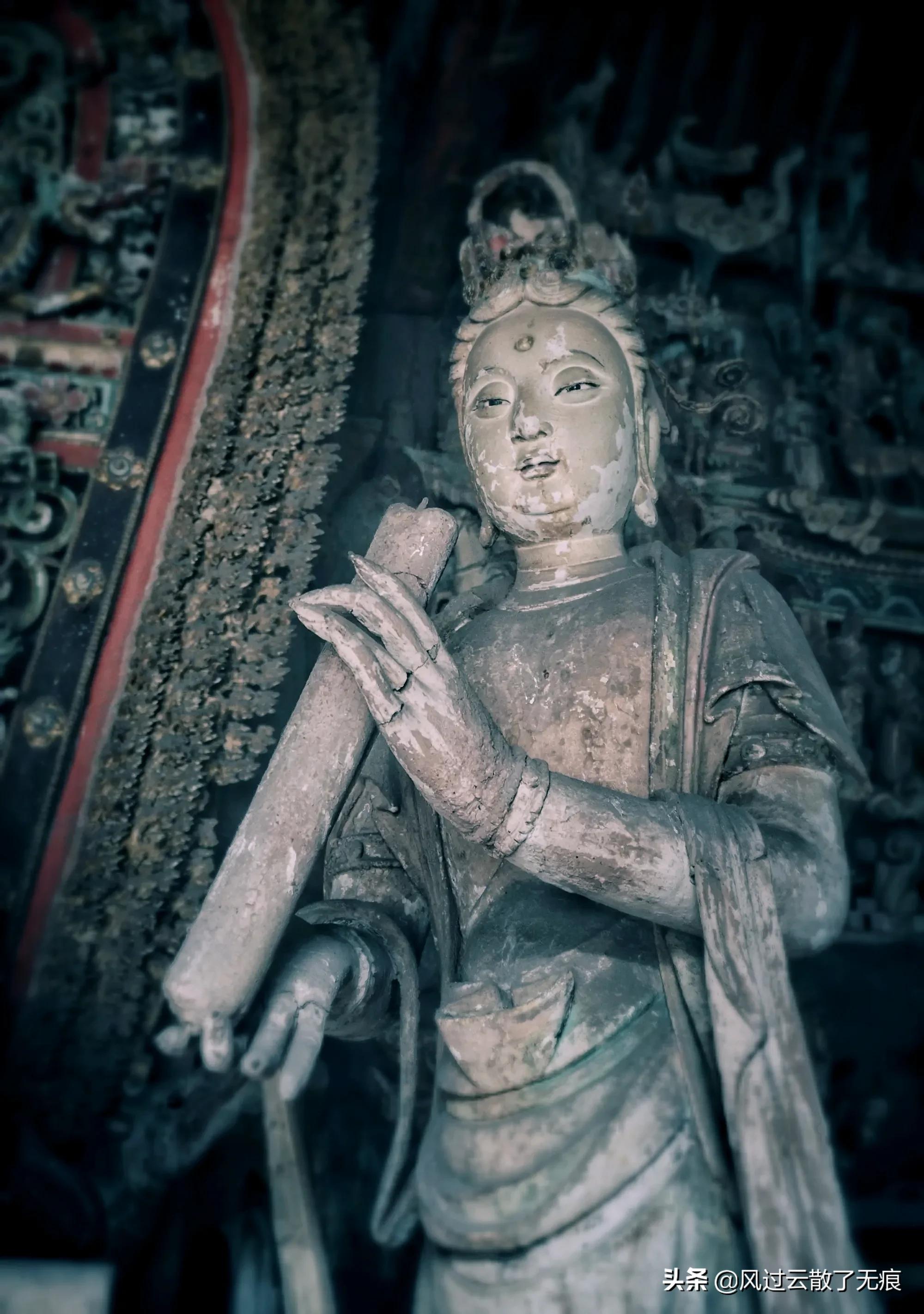 凡间妙手请得诸佛下尘界，西天妙法接引众生入佛国-平遥双林寺