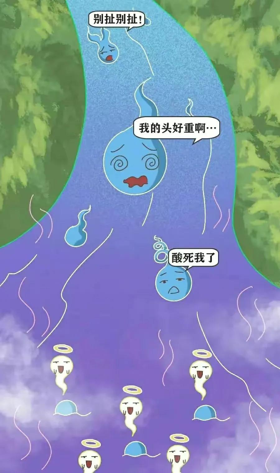 精子进入女生体内的全过程，真是一路坎坷又艰难