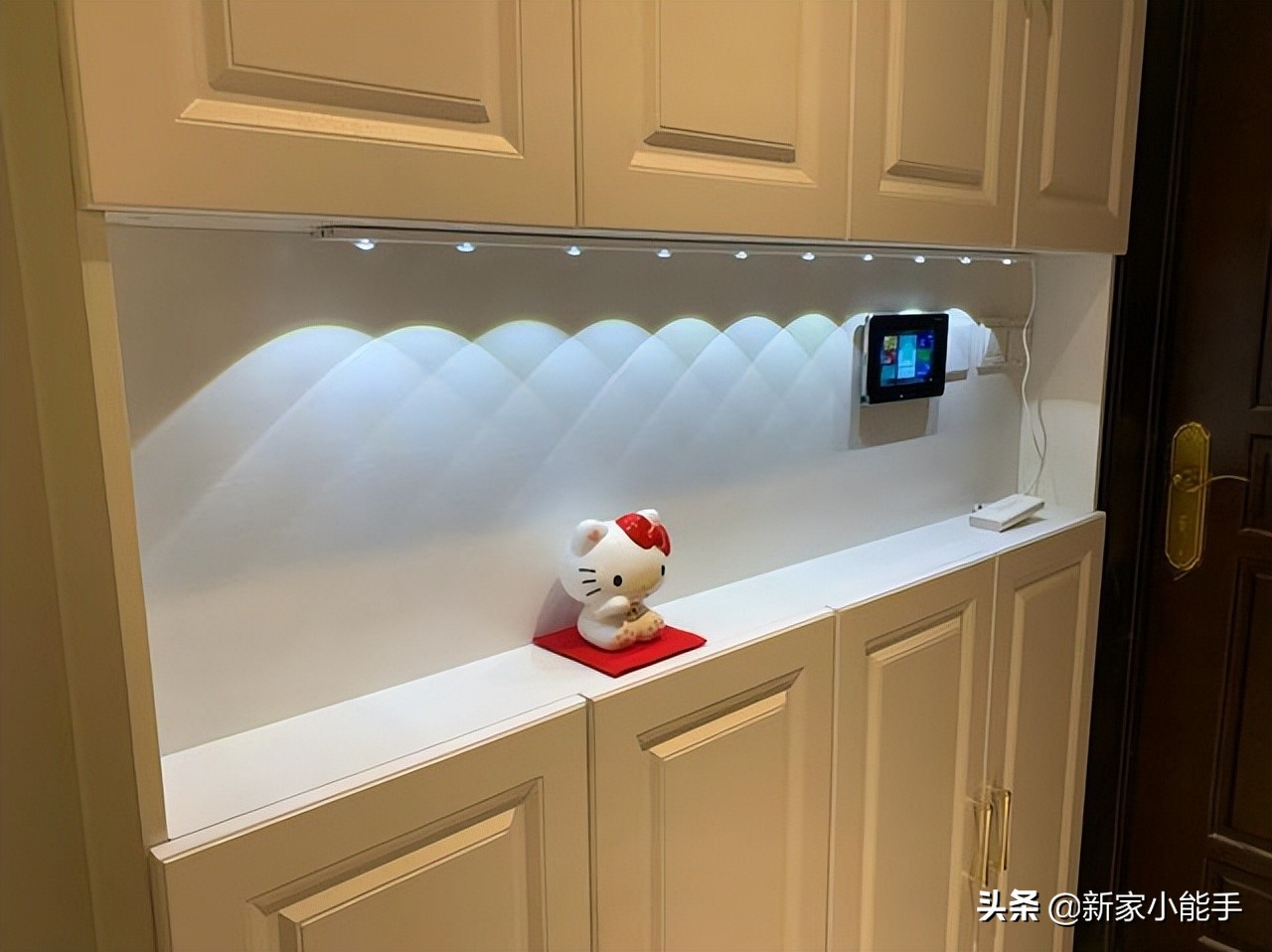 入户门鞋柜怎么设计不占空间,户型小的鞋柜怎么装修好看