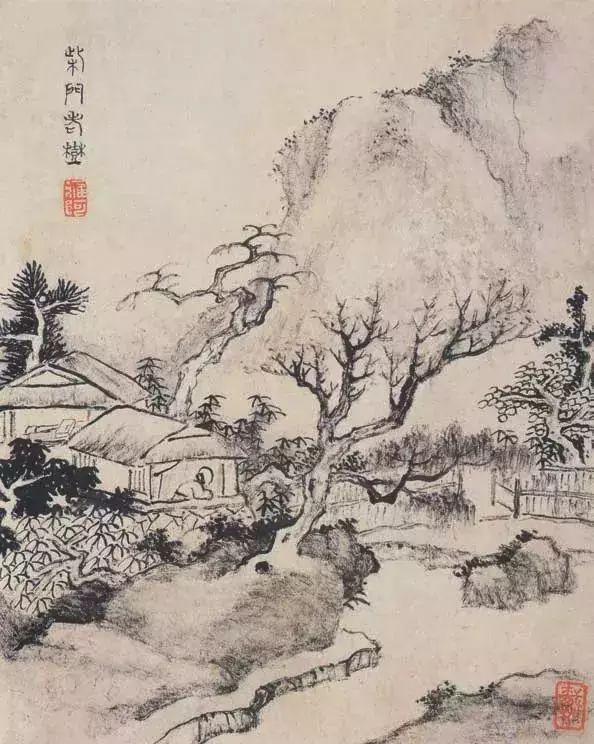 枯笔之境,枯笔之境的书法作品