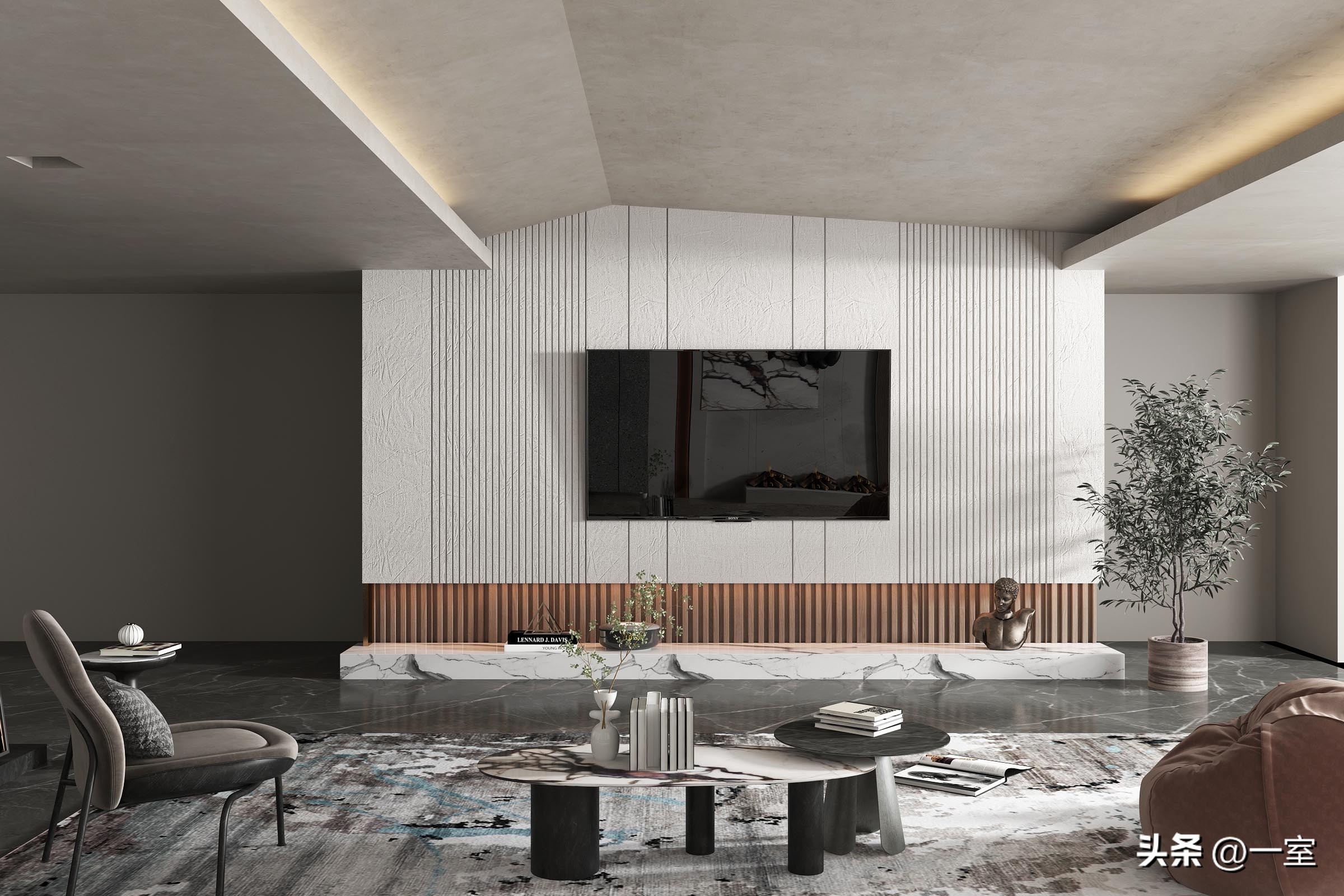 当下最流行的背景墙设计,背景墙设计思路和材料