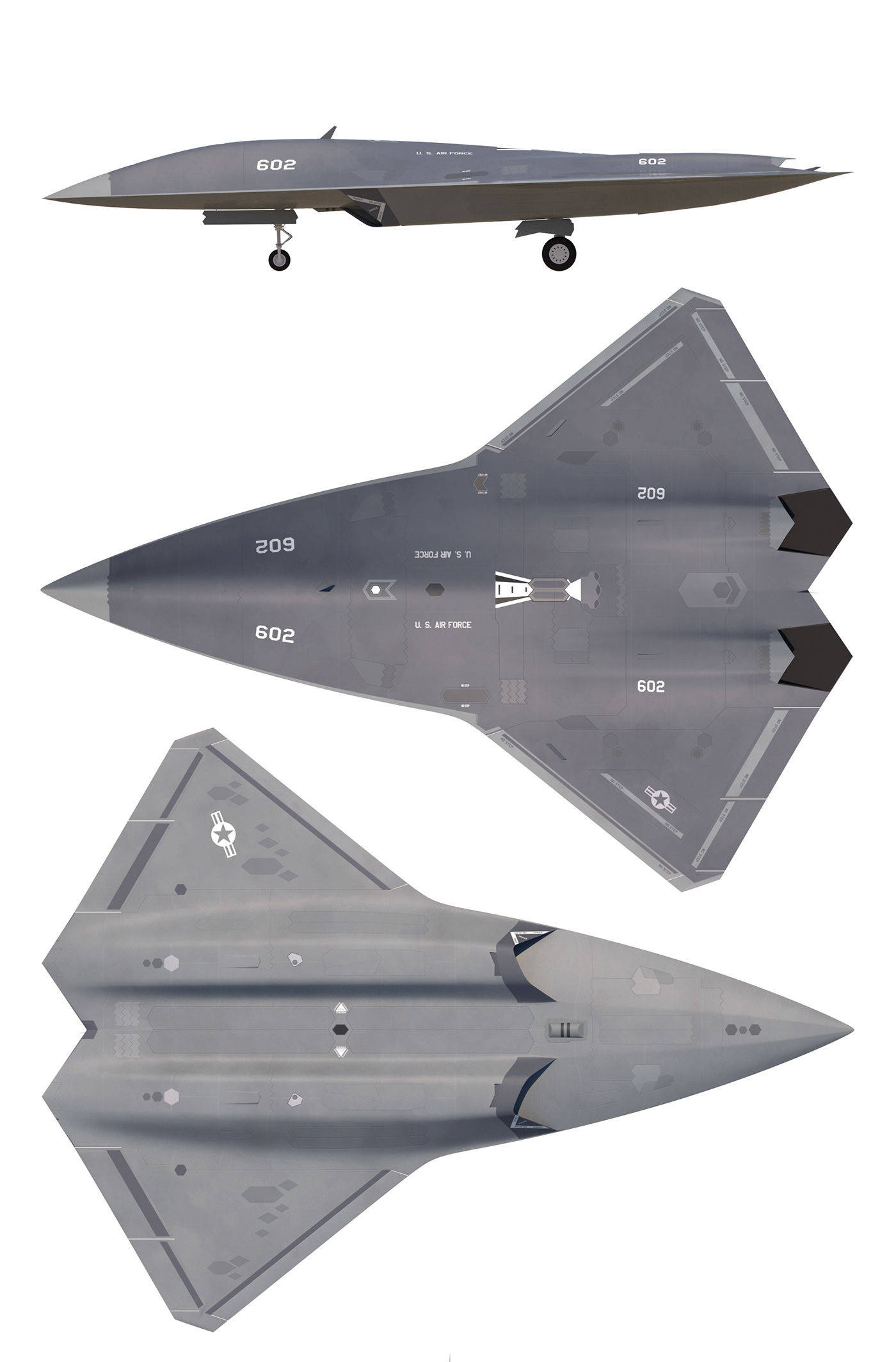 美军六代机有多强完胜f22,六代战斗机首次亮相