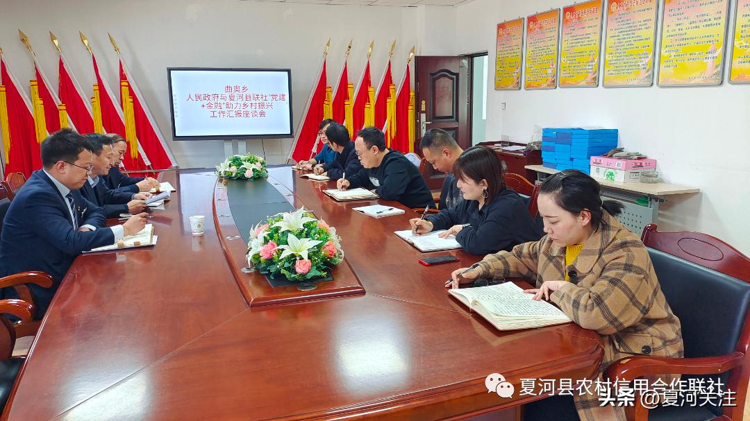 甘南夏河县信用联社,我县召开党建金融工作推进会