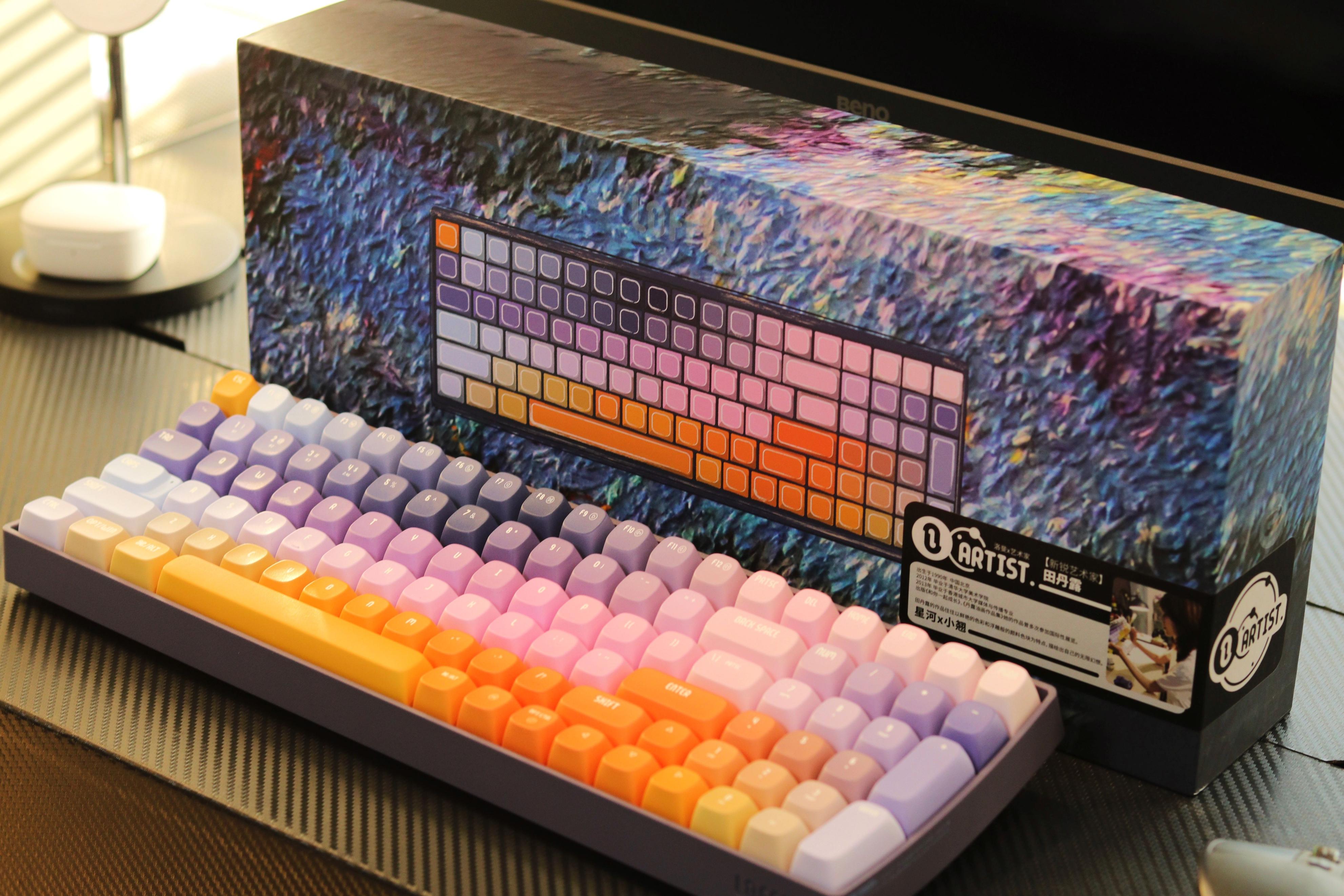 洛斐和keychron机械键盘对比,洛斐星河小翘最低多少钱