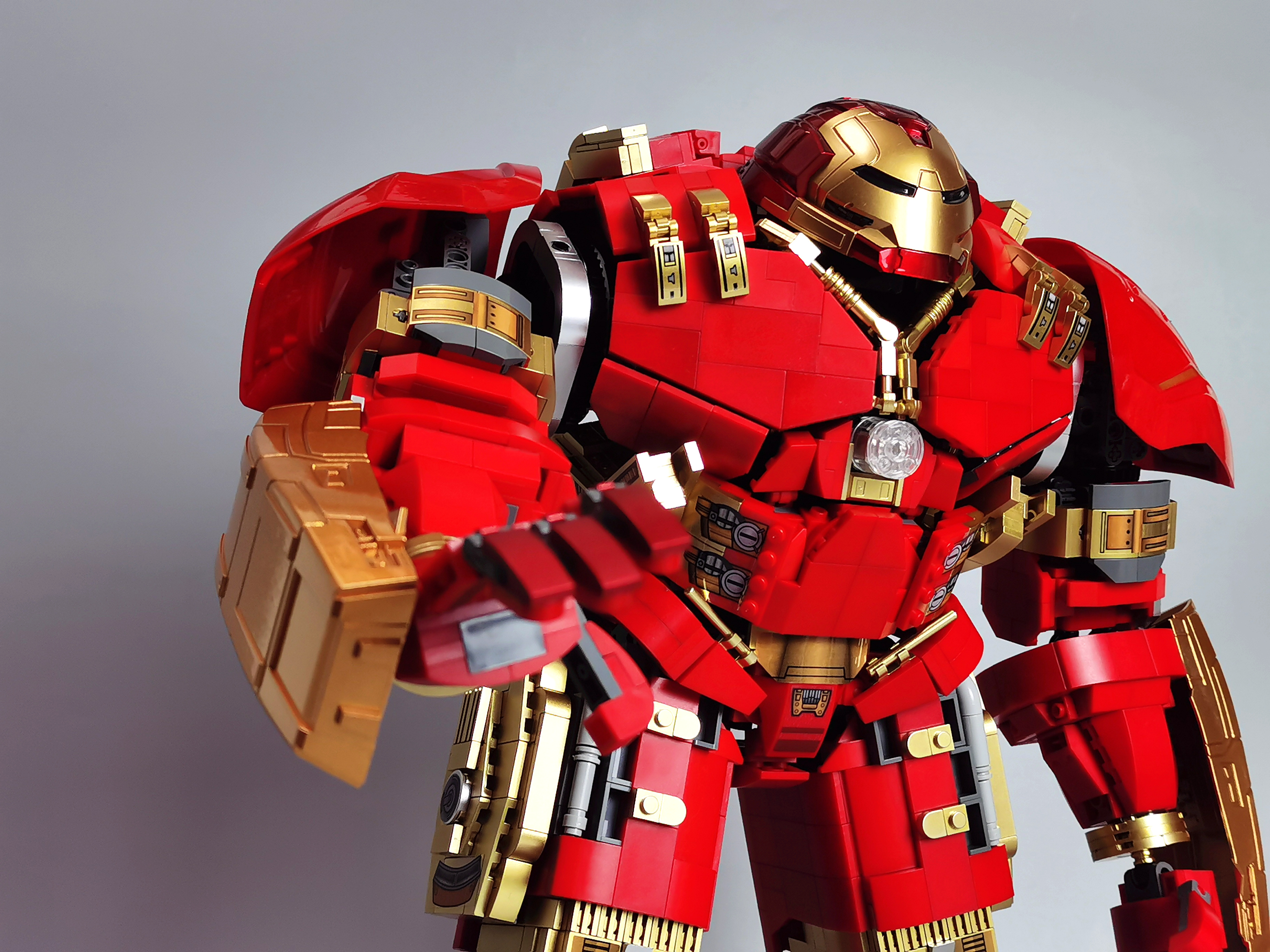 k盒子mk44反浩克装甲,k盒新品反浩克装甲拼搭