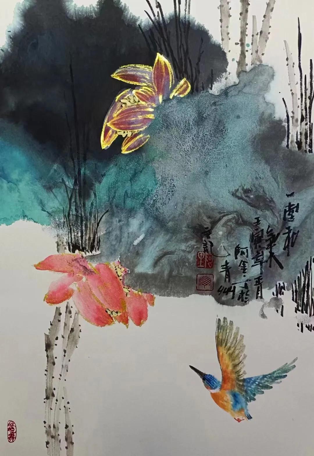 马西光作品,马西光国画作品欣赏