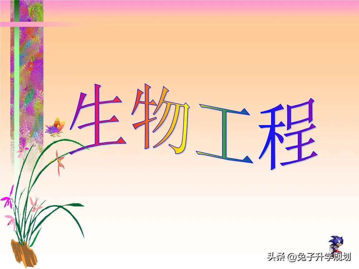 大学专业分享,生物工程包括的专业详情