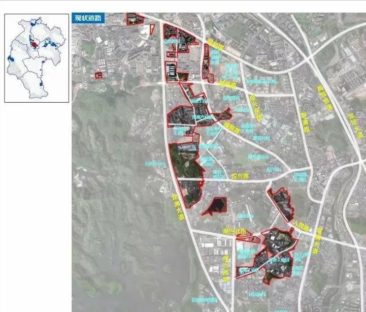 华为九龙山数字城项目,九龙山片区规划华为
