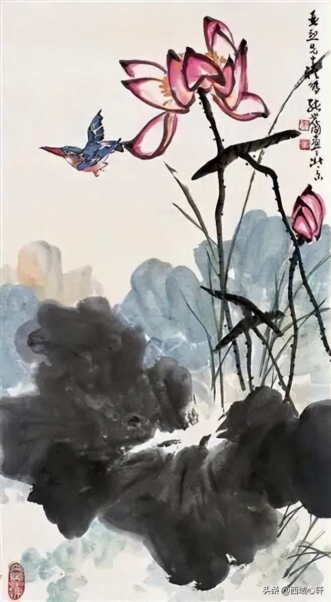 接天莲叶无穷碧映日荷花图片大全,莲叶无穷碧映日荷花别样红三幅图