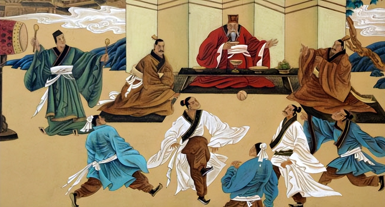 中国古代蹴鞠起源于哪个朝代,中国古代体育运动蹴鞠的视频