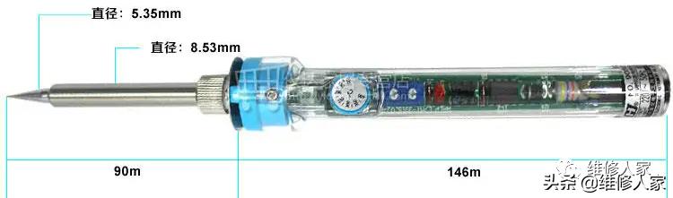 可调恒温长寿电烙铁怎么用,自制220v可调恒温电烙铁