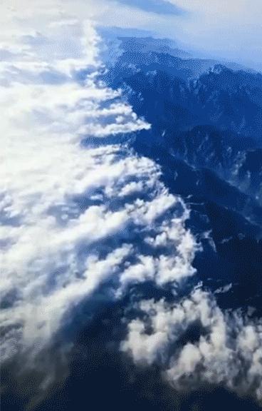 位于秦岭深山处的小山村,秦岭隐秘的山村