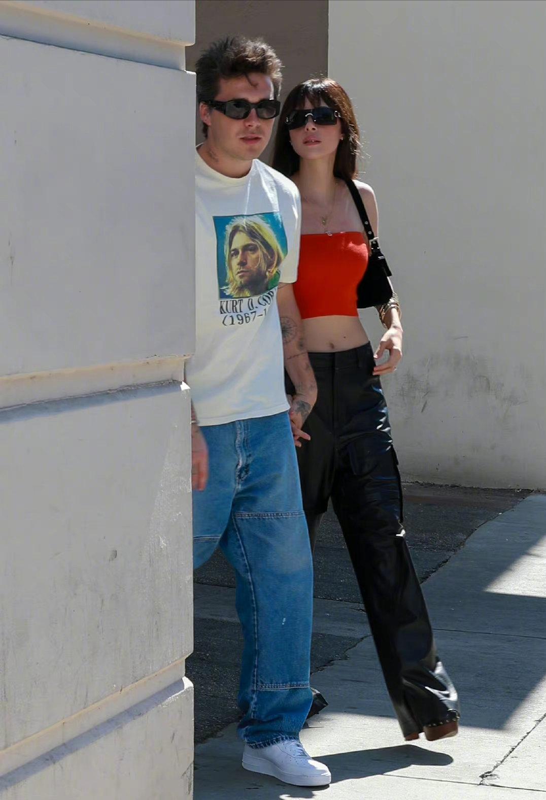 小贝大儿子布鲁克林新女友,布鲁克林和小贝的恋情