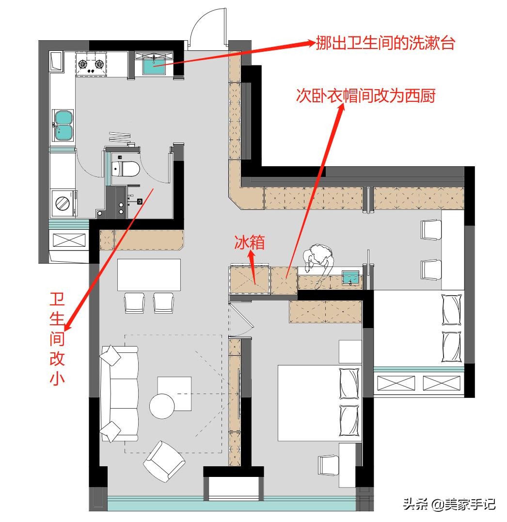 越来越多人装修,全屋装修不吊顶简单大方