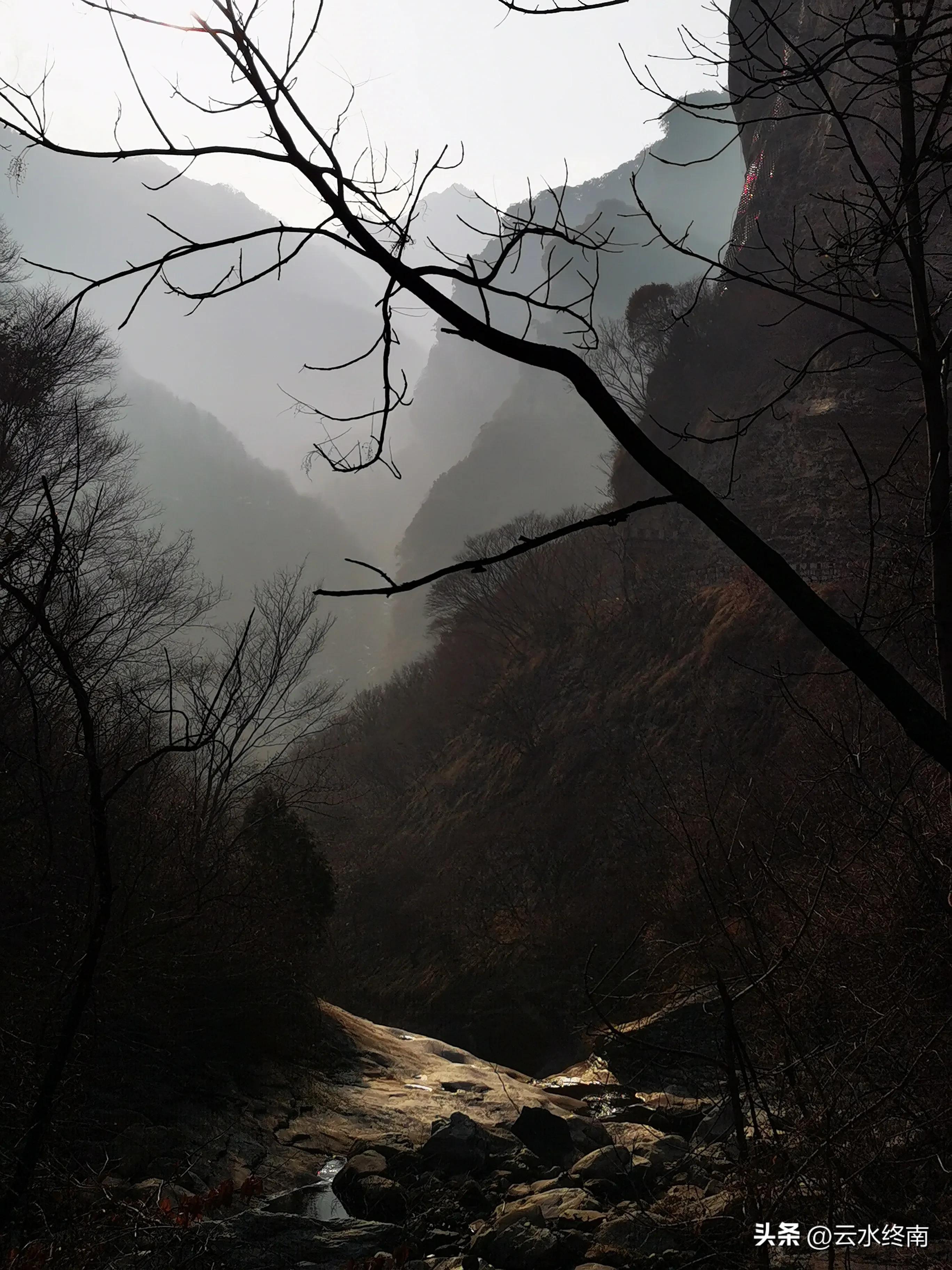 华山冰瀑旅游攻略,华山冰瀑风景区