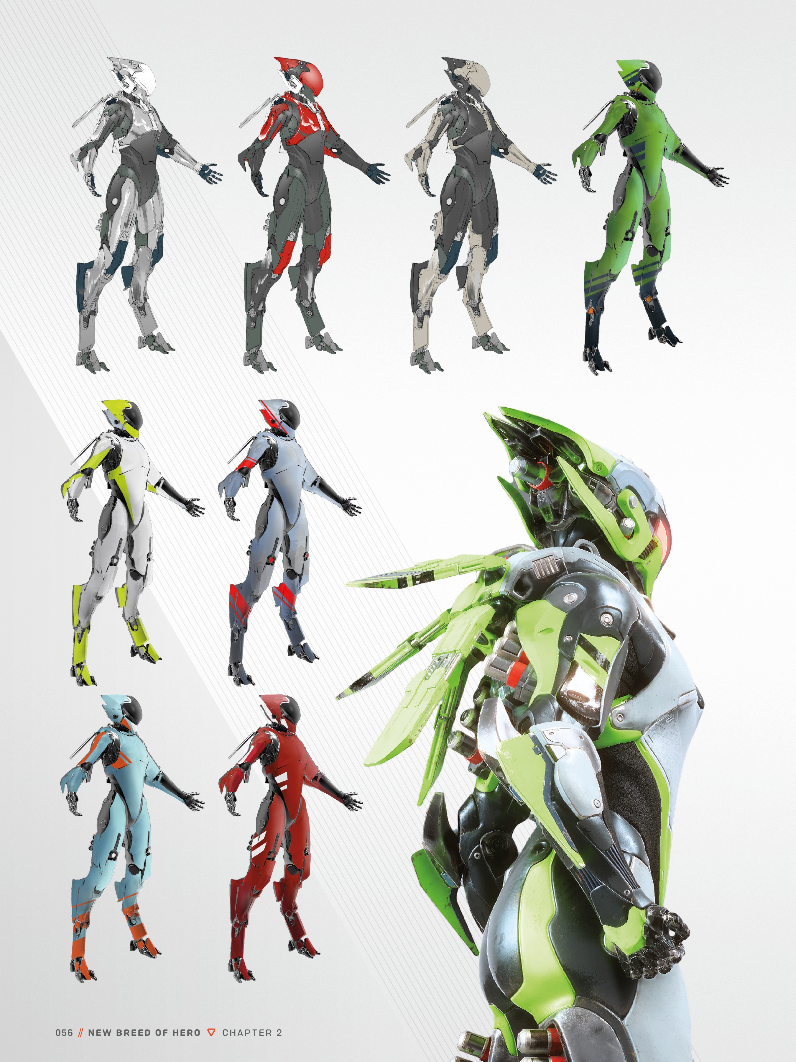 科幻怪与机械战甲的圣歌｜游戏TheArtofAnthem官方艺术设定集