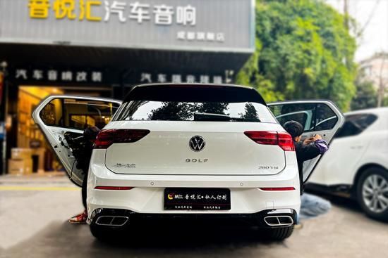 高尔夫哈曼卡顿音响加dsp,高尔夫8rline装dsp