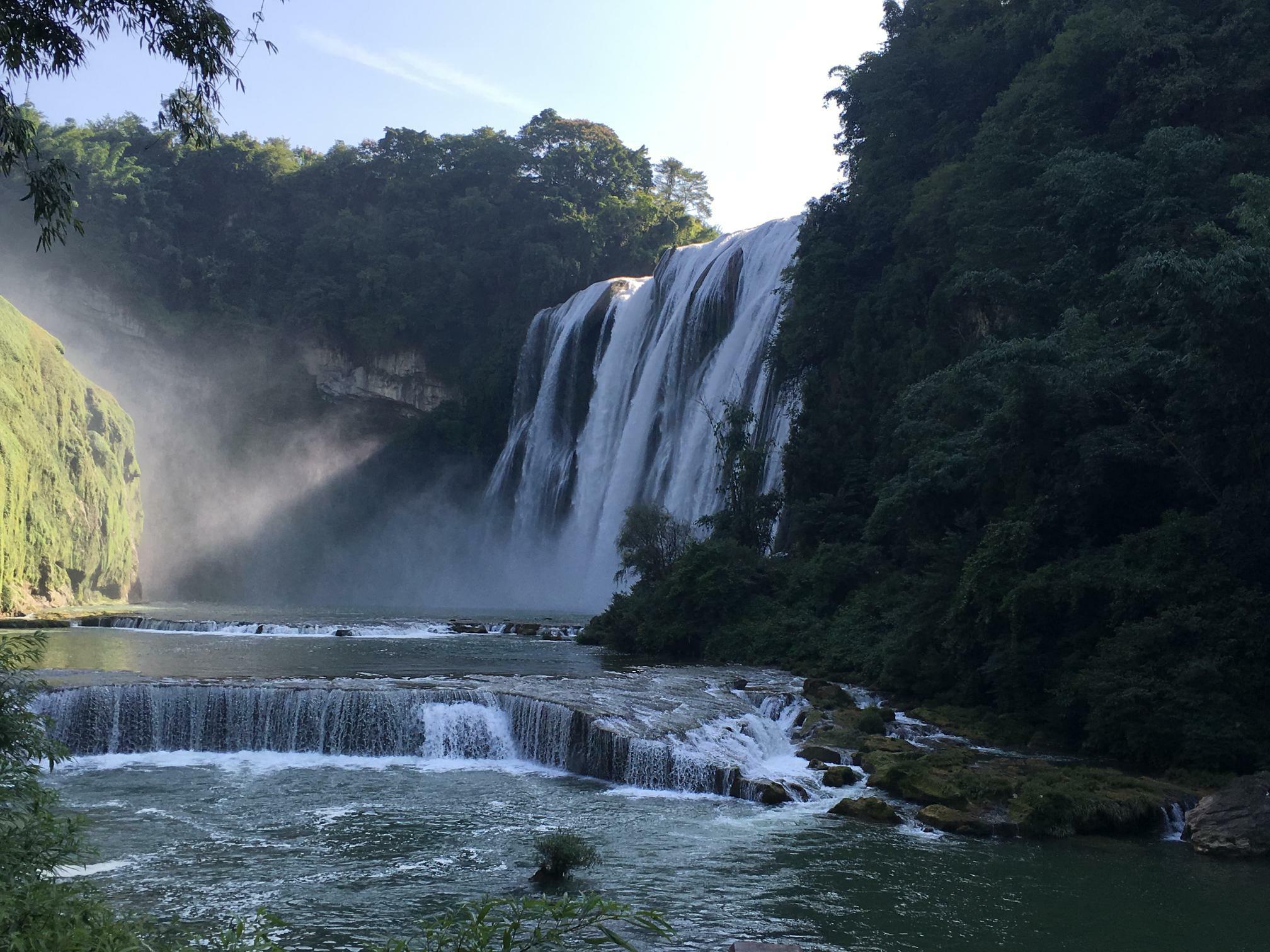 南宁自驾到贵州黄果树景区,贵州黄果树滴水滩瀑布景区