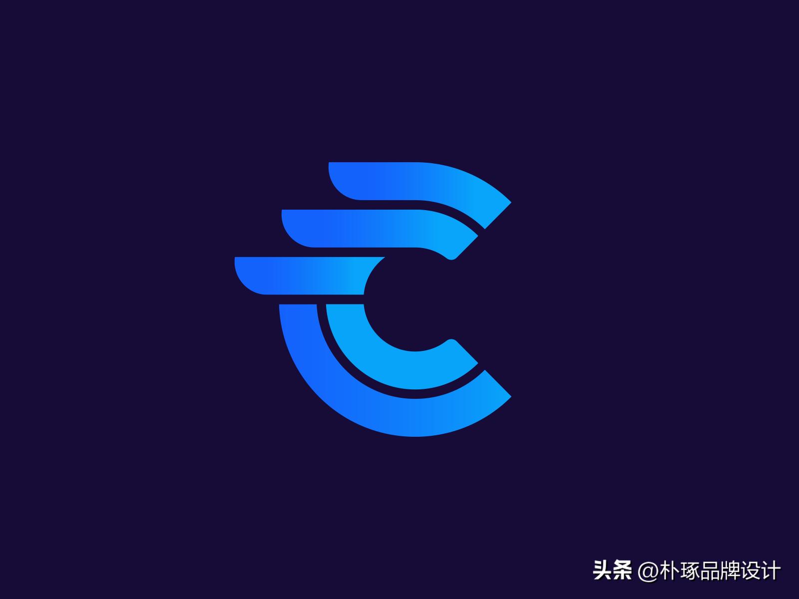 几何抽象标志logo设计,标志的构成元素logo