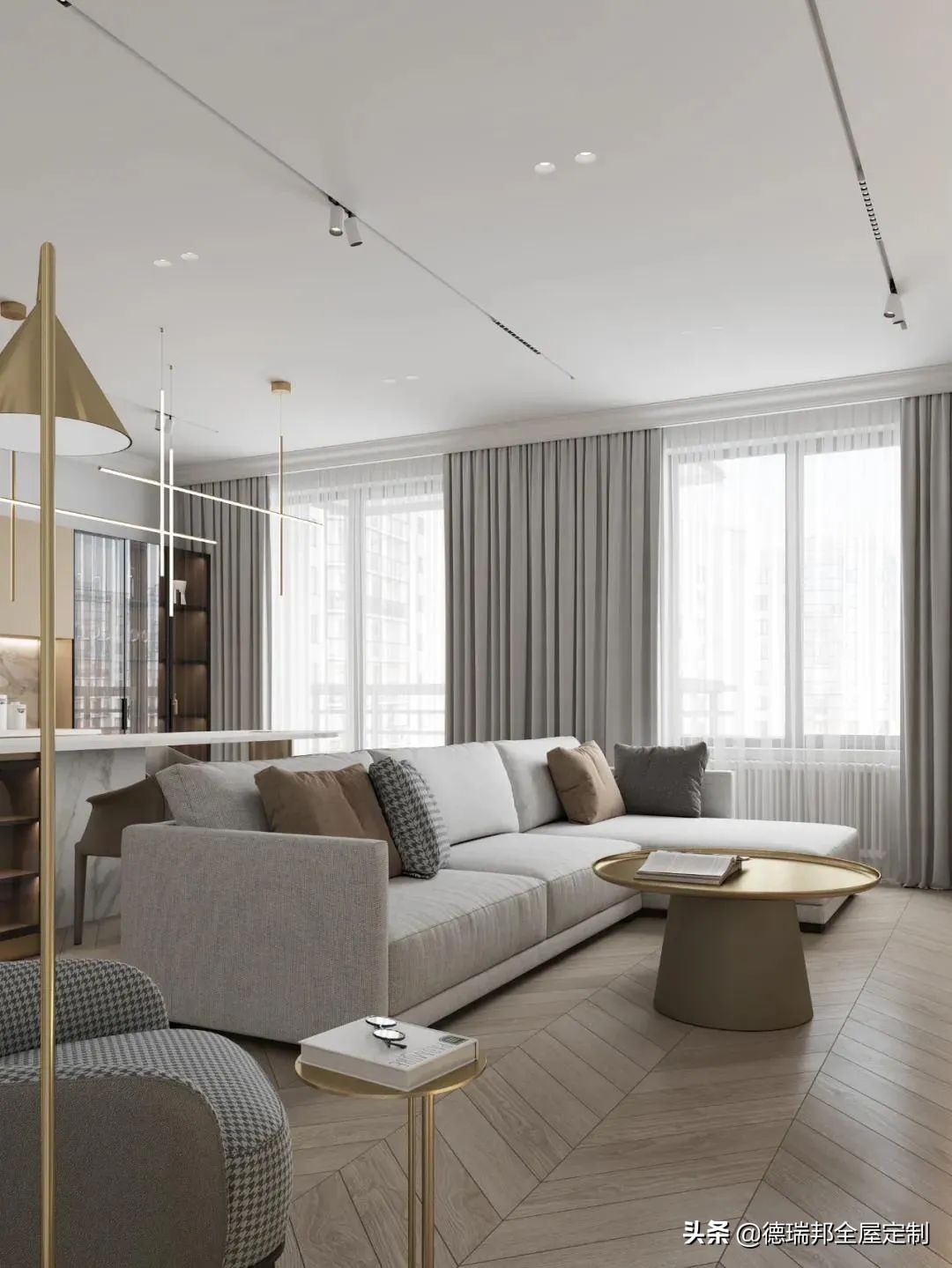 香槟金高级灰无处安放的低奢质感,轻奢风用香槟金还是玫瑰金