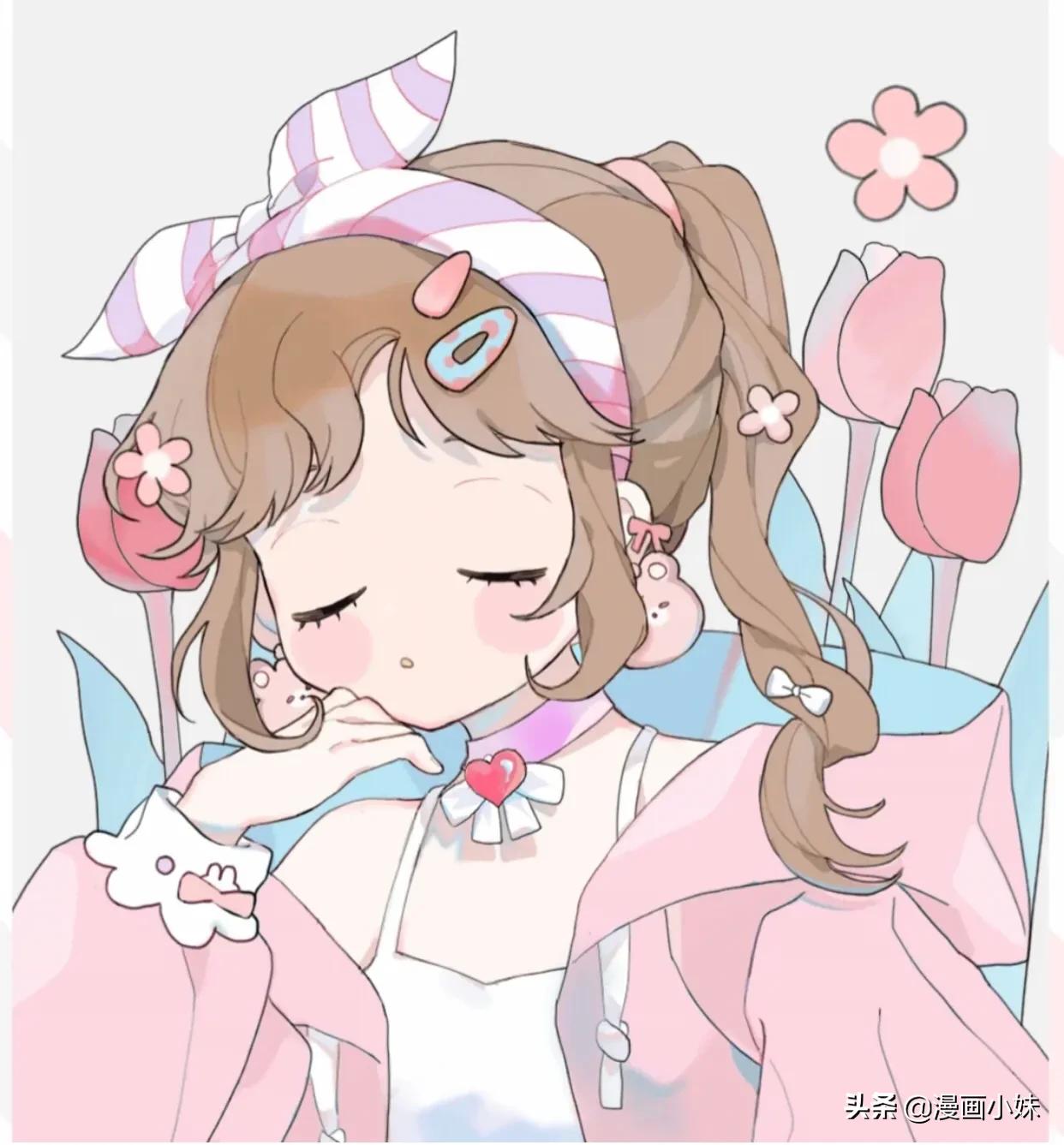 blackpink闺蜜头像2人一人一张,动漫头像女生2021最火闺蜜头像