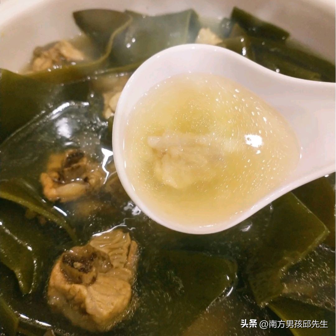 做得最好的冬瓜海带排骨汤,春季养生汤海带排骨汤的做法
