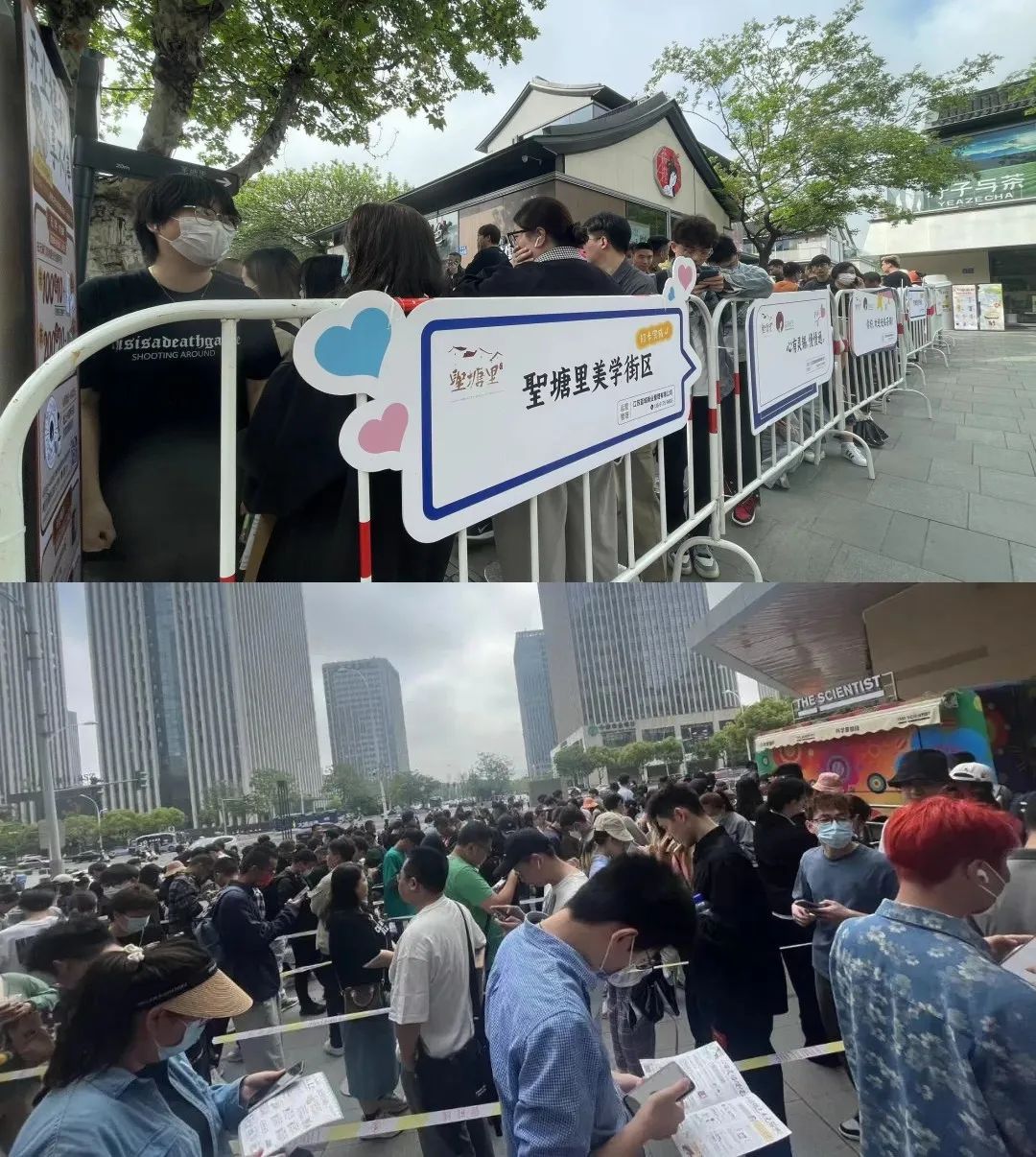 排队俩小时只为一杯茶颜悦色,排队六七个小时买一杯茶