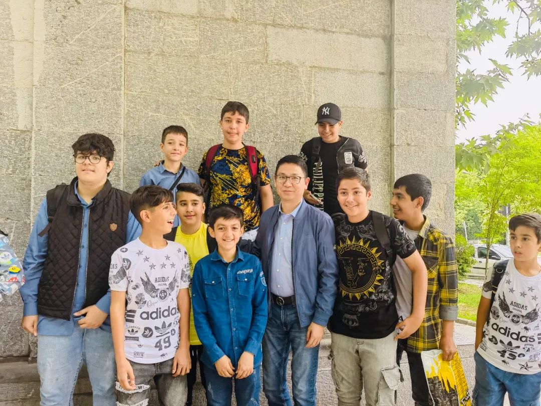 德爱会随“一带一路”经贸考察团参访伊朗