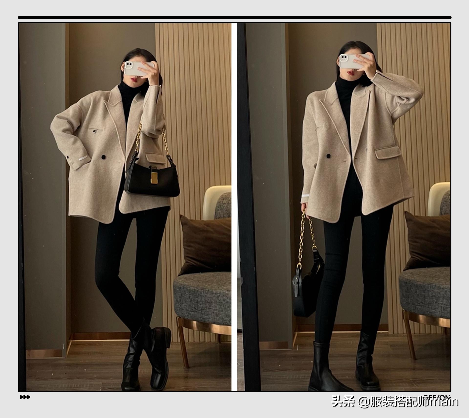 显高不臃肿有哪些时尚大衣穿法,长款大衣想要穿得不臃肿又显气质