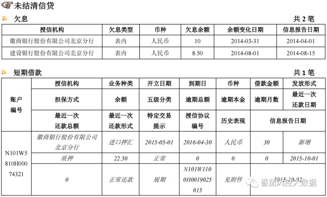 人行征信报告解读,企业征信报告解读银行版