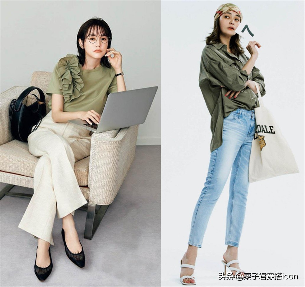 清新绿搭什么颜色好看,适合夏天的绿色系穿搭