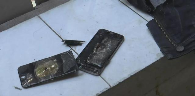 用了4年的“苹果6”爆炸了！不用充电，放进口袋里就行了……