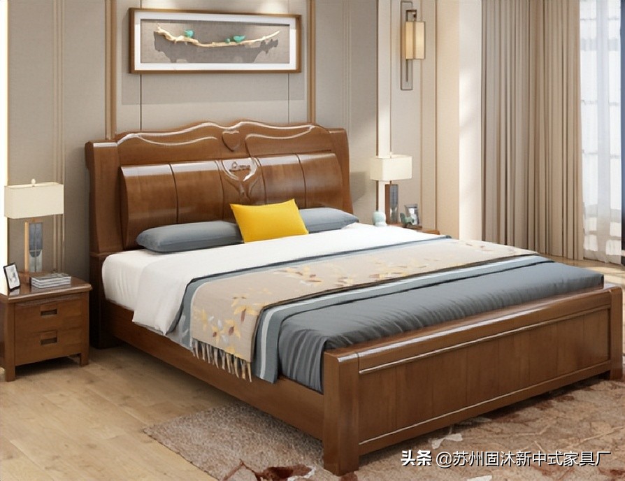 实木床享受自然的睡眠气息,什么造型的实木床舒适