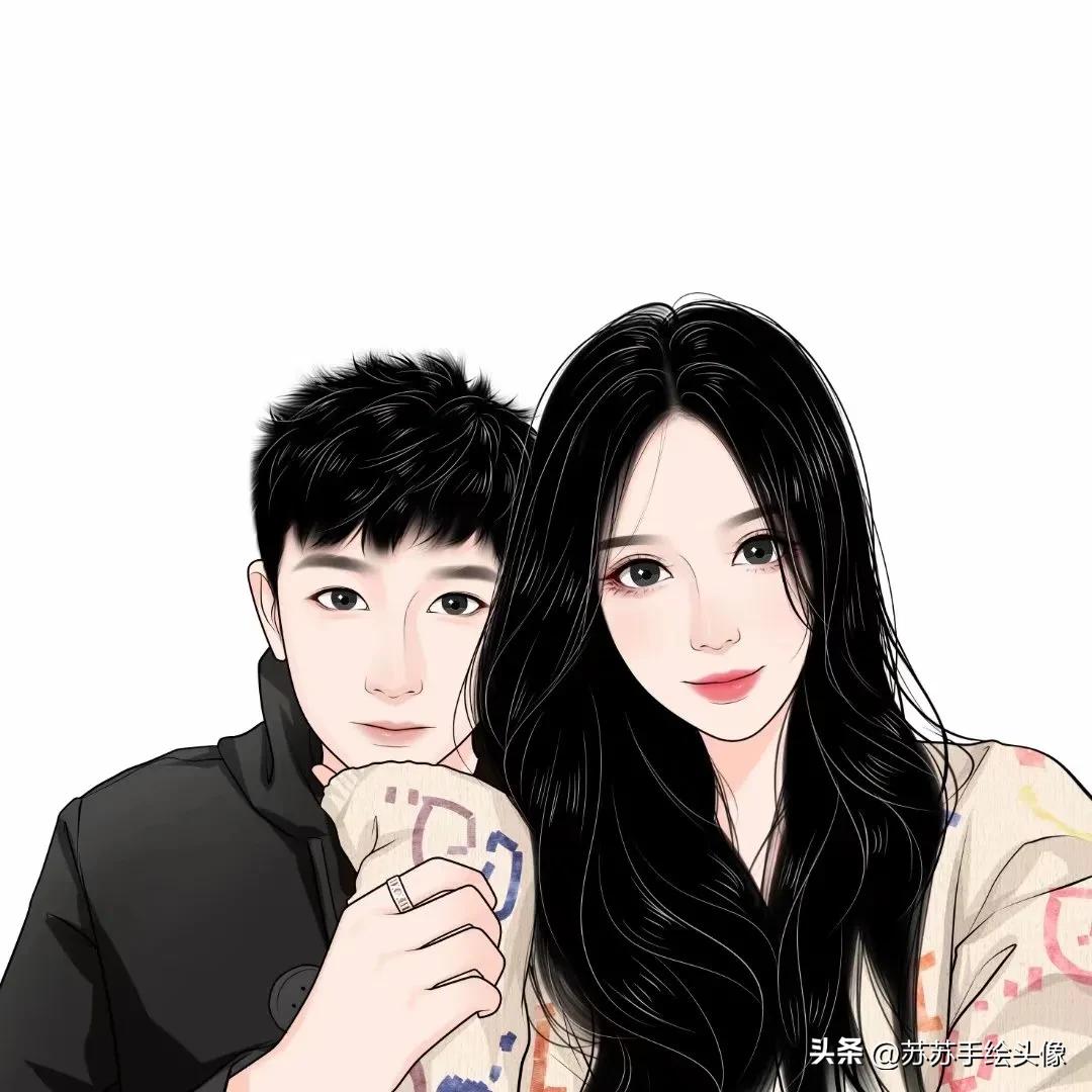 cp头像情侣一男一女两张动漫可爱,高清动漫cp头像情侣一左一右霸气