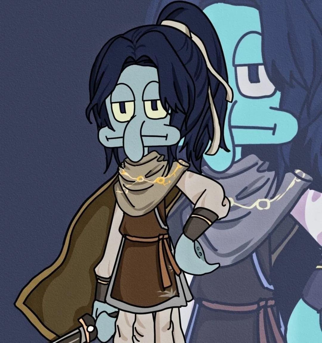 百变章鱼哥头像,头像动漫搞笑章鱼哥