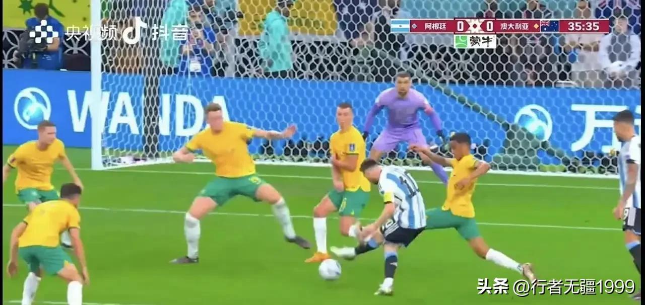 梅西对澳大利亚贴地斩速度有多快,梅西一战成名完整版