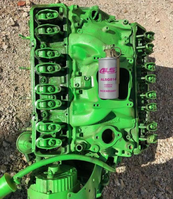 *独台**分子的噩梦：带*热剂铝**弹头的远火